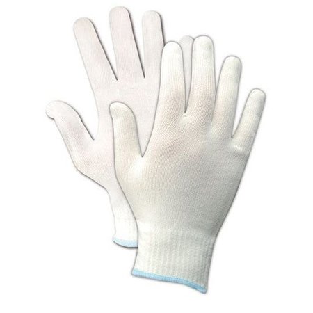 MAGID FiberLock Precision I 31NY 914 Medium Weight Machine Knit Nylon Gloves, 12PK 31NYXL